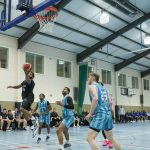 Jordan Perkins with a stylish left handed finish