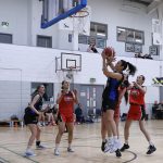 Louise Galvin shoots under pressure at the St. Mary's board