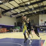 Olaf Michalczuk left handed lay up