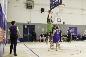 Iggy Hunte perfectly executes a two point jumper