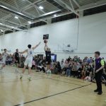 Liam O'Rahilly fires down a three pointer