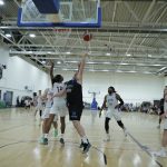 Padraig Fleming breaks the Belfast cover to score
